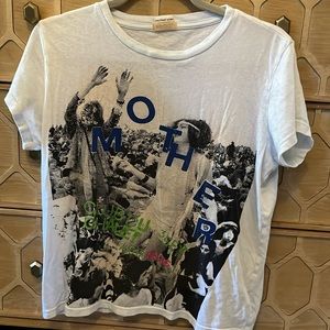 MOTHER Denim Goodie Boxy Tee T-shirt Medium Worn once